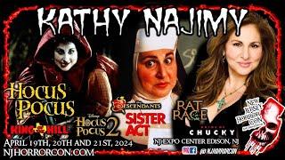 Kathy Najimy at NJ Horror Con April 2024