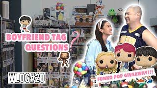 Vlog #20 BF Tag Questions + Funkopop Toy Giveaway  PART 1  She is Kris B  Kris Bernal 