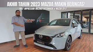 Akhir Tahun 2023 Mazda Makin Beringas  1st Impression Mazda2 Hatchback & Mazda CX-5  CintamobilTV