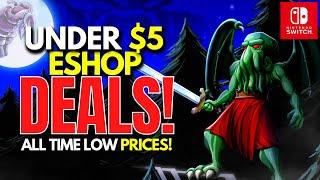 GREAT Nintendo Switch Eshop SALE LIVE NOW BEST Eshop DEALS Under $5 THIS WEEK