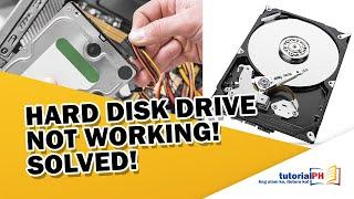 Hard Disk Drive Not Working - HDD Repair  Pinoy Tutorial