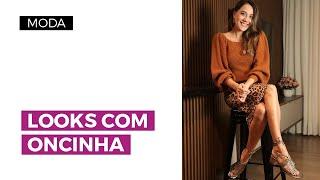 Estampa de oncinha que cores combinam?  Camila Gaio