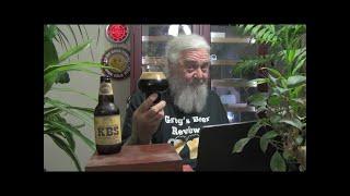 Beer Review # 4312 Founders Brewing Company 2021 KBS BBA Imperial Stout