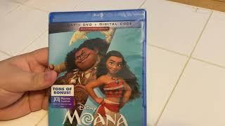 Moana Blu-ray Unboxing