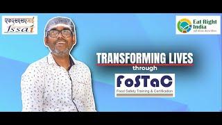 Dalchand Kashyaps chaat business thrives with FoSTaC training. Better practices and success