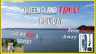 Hervey Bay Family Air BnB Holiday Did We Just Buy A House? + Free Give Away - Stand Up Paddle Board