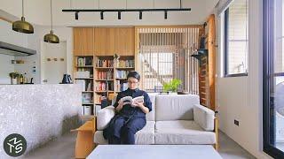 NEVER TOO SMALL Japanese Inspired Tranquil Apartment Taiwan 33sqm355sqft