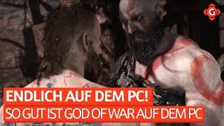 Endlich für den PC So gut ist God of War auf dem PC  SPECIAL