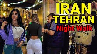 NightLife and lifestyle of Iranian Boys and Girls  IRAN 2024 Night Walk ایران