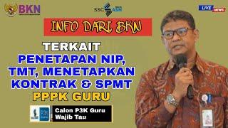 BKN PERJELASKAN TERKAIT LAMBATNYA PENETAPAN NIP PPPK GURU TAHAP 1  INFO P3K TERKINI