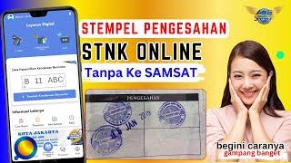 Cara Stempel Pengesahan Pembayaran Pajak Kendaraan Online SIGNAL Samsat Online