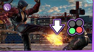 Tekken Minute Combos - Jin Kazama Double Lift Kick 4K