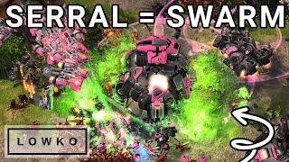 StarCraft 2 Serrals EXTREME Zerg Swarm