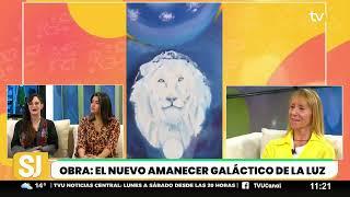 Conoce a la artista Patricia Valenzuela y su obra El nuevo amanecer galáctico de la luz