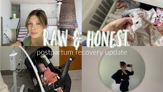 vlog 6 week postpartum appointment and HONEST TMI recovery update 