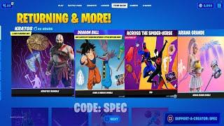 All Returning Item Shop Skins & Emotes