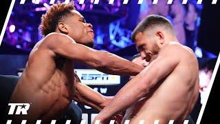 Haney Shoves Loma After Fiery Faceoff  Undisputed Fight Tom. ESPN+ PPV