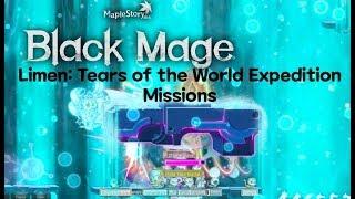 MapleStory  ALL Expedition Missions for The Worlds Tear Limen  Black Mage