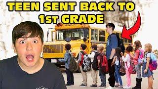 Kid Temper Tantrum Sent Back To The 1st Grade In Elementary School Original