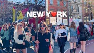 4KNYC WalkHappy Spring in New York City Fun Sunday on Upper West Side  Mar 2024