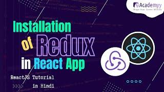 React Redux tutorial in Hindi  Installation of redux in React App  React JS Tutorial in Hindi