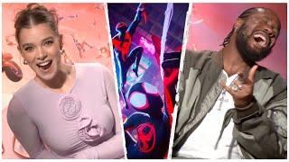 SPIDER-MAN ACROSS THE SPIDER-VERSE Interviews  Shameik Moore Hailee Steinfeld Issa Rae Kaluuya