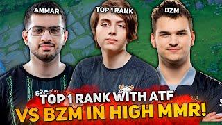 TOP 1 RANK NIGHTFALL with AMMAR THE F against BZM in HIGH MMR