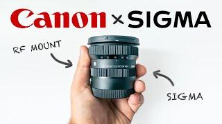 Canon RF is Finally Getting Sigma Lenses