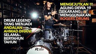 UNBOXING ROGERS DRUMS kepunyaan AGUNG DEWA 19