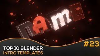 TOP 10 Best Blender Intro Template #23 + Free Downloads