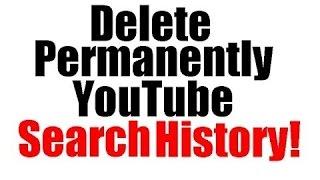 How To Delete YouTube Search and Watch History Now Oct 2015