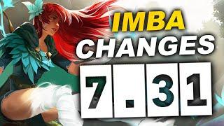 7.31 IMBA CHANGES — Most Broken of 7.31