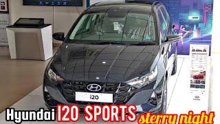 Discover the Hyundai i20 Sports automatic in Stunning Starry Night Color