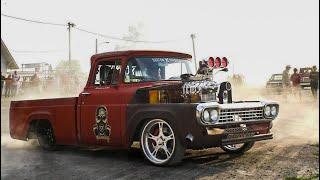 Zachs Supercharged 58 Ford F100 is the ROWDIEST Truck on the planet