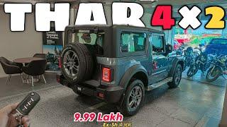 2023 में हर आदमी ले पाएगा Thar  मात्र 9.99 लाख ️  Mahindra Thar 4×2 RWD 2023  Thar Rwd Review