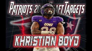 New England Patriots 2024 NFL Draft Target  Khristian Boyd  Defensive Tackle  UNI