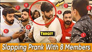 Slapping Prank With 8 Members  Group Slapping Prank  Our Entertainment