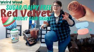 Recipes For Finicky Feedists SugarDairy Free Red Velvet Gainer Shake