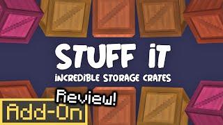 Stuff it ADDON for Minecraft Bedrock is CRAZY - in-depth Review