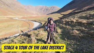 4. I get high solo Hiking over Black sail pass UK most remote hostel on Tour of The Lake district.