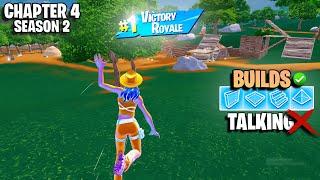 Fortnite High Elimination Solo Win Aggressive Gameplay No Talking Builds