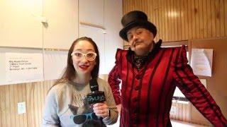 BIG APPLE CIRCUS & Ringmaster JOHN KENNEDY KANE with PAVLINA