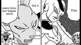 BEERUS HAS AN AGREEMENT WITH FRIEZA??? GOKU AND VEGETA ARE OFF LIMITS DBS MANGA SPECULATION