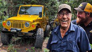 I Surprise Ed W His Restored Golden Nugget LJ20 Stuck 40 Years In The Mountains