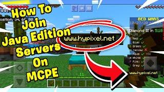 How To Join Hypixel on MCPE Mobile Xbox PS4 Windows 10 Edition Minecraft Bedrock Edition
