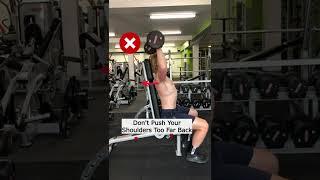 How to Dumbbell Shoulder Press Correctly