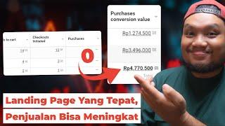 Landing page yang meningkatkan penjualan untuk Meta Ads  #FacebookAdsAntiDukun122