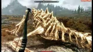 SKYRIM 3 часть- 1 убийство дракона