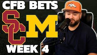 USC vs Michigan Week 4 Bets - College Football Picks With Kyle Kirms