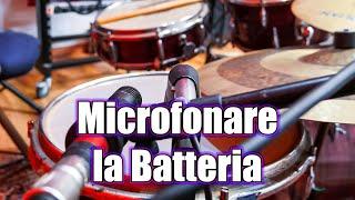 LiveRecording Setup - Microfonare la Batteria